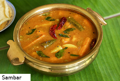 Sambar Suppe Indien