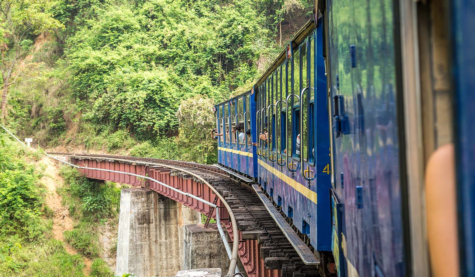 Zugreise Indien